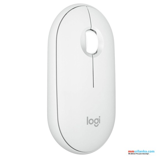 LOGITECH PEBBLE M350 S - MODERN, SLIM, SILENT MOUSE WITH BLUETOOTH (1Y)